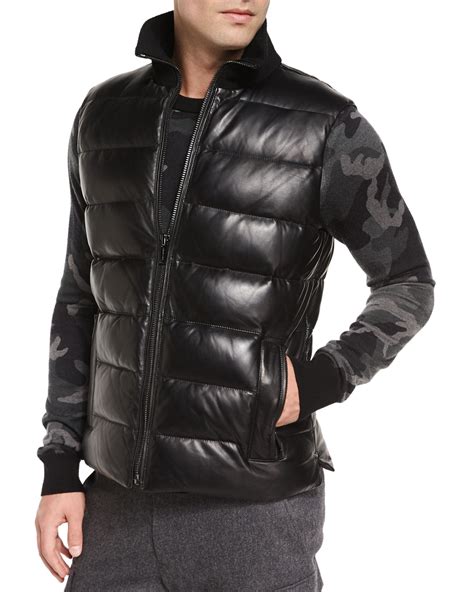 michael kors black vest|Michael Kors vest men.